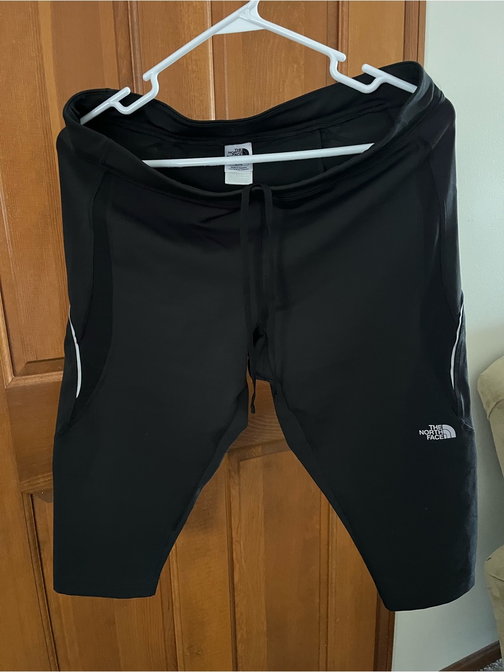 The North Face Women’s Black Performance Capri Joggers with Logo